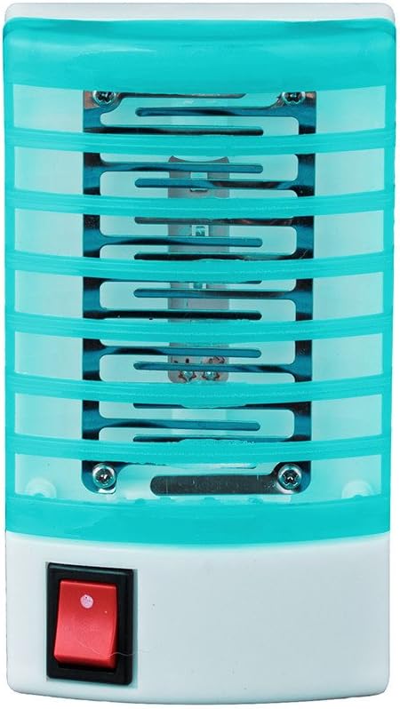 Lampada Zanzariera Elettrica 2 in 1 con Luce LED – Anti Zanzare per Interni ed Esterni, Silenziosa e Senza Prodotti Chimici