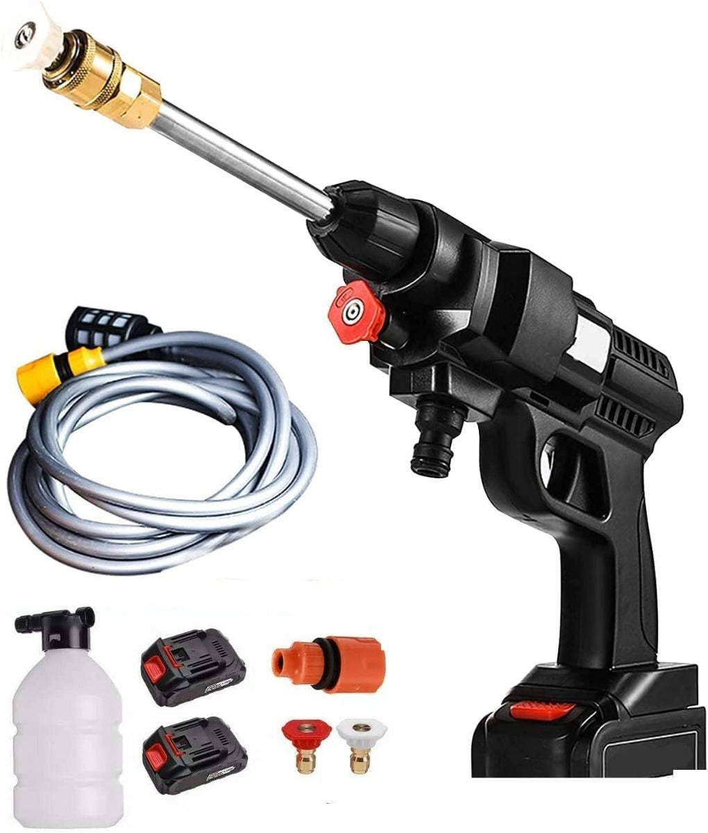 Idropulitrice a Doppia Batteria Portatile + kit valigetta.