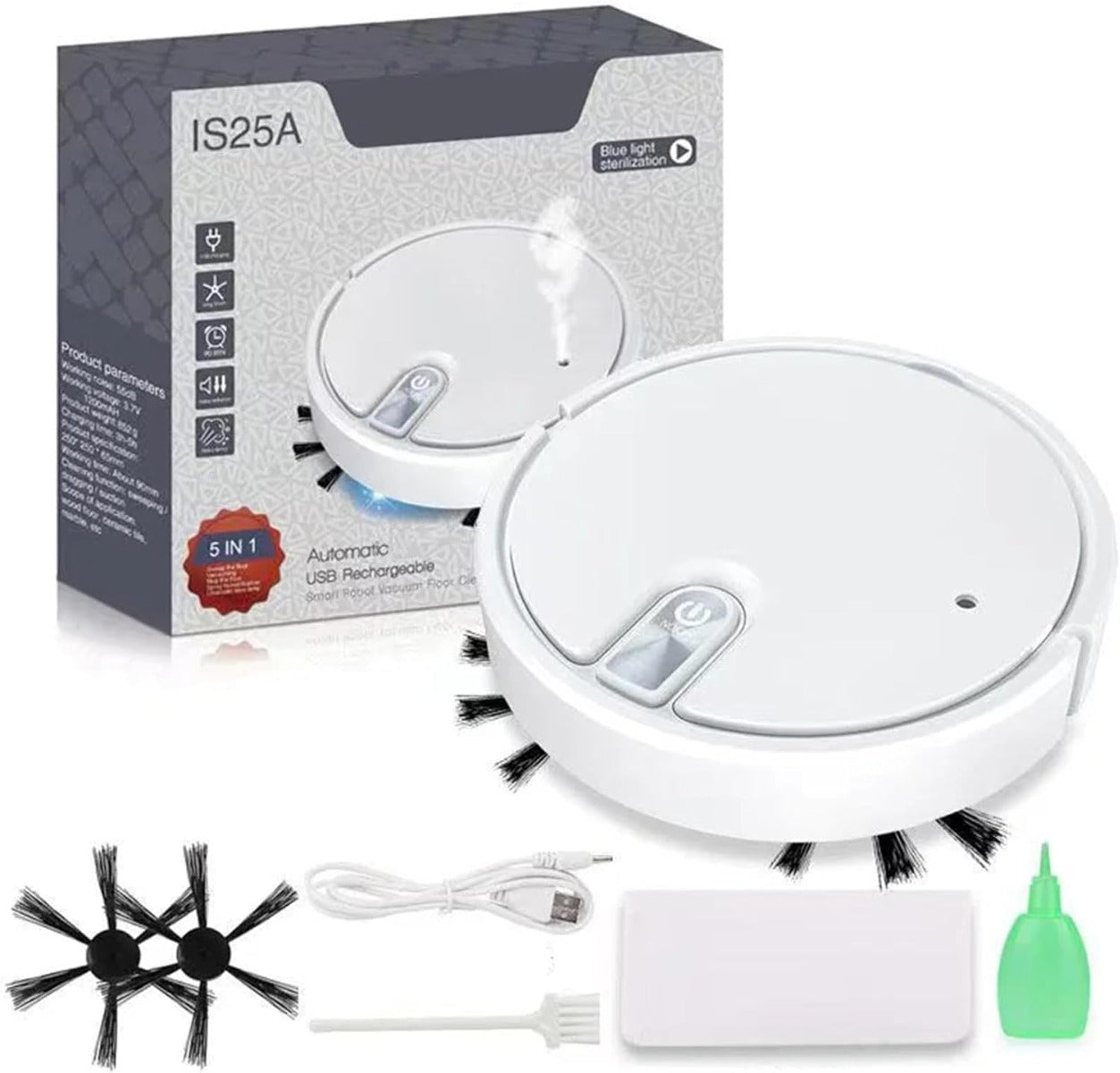 Robot Aspirapolvere con Aspirazione Forte con umidificatore ambientale