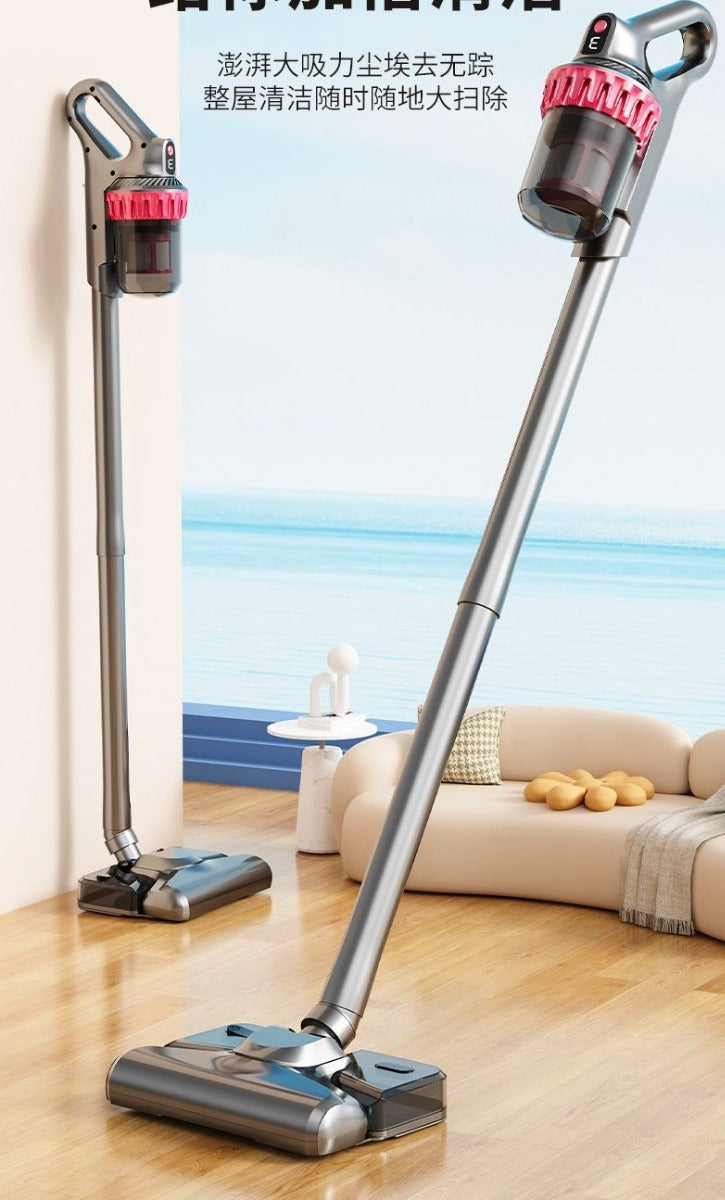 Aspirapolvere Senza Fili 4 in 1 con Sterilizzazione UV-C e Serbatoio per l'Acqua – Potente, Leggero e Silenzioso per una Pulizia Profonda e Sana