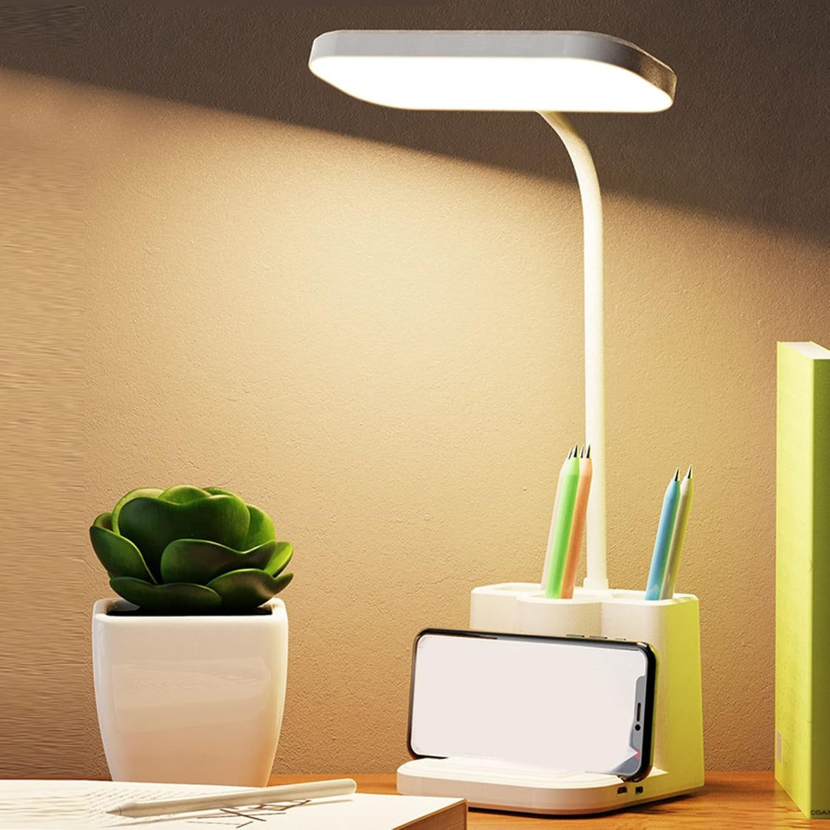 Lampada da tavolo a led ricaricabile con 3 modalità di illuminazione