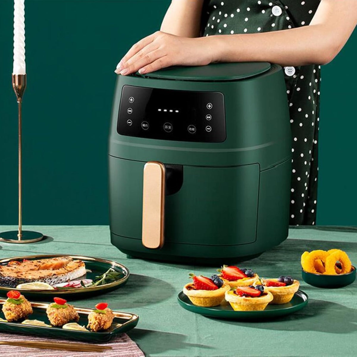 Friggitrice ad Aria Calda 2400W 8 Litri