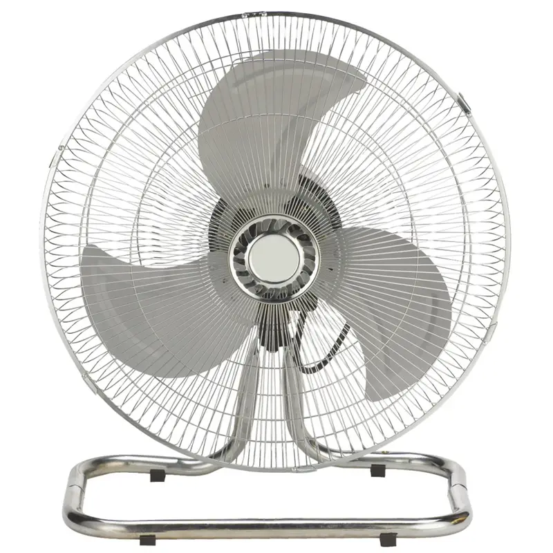 Ventilatore a Piantana 3in1 65W – Ø50 cm con 5 Pale in Alluminio, Oscillante, Installazione da Tavolo o a Muro