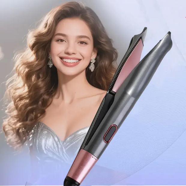 Piastra e Arricciacapelli 2-in-1 con Tecnologia Twist – Display LCD e Calore Regolabile