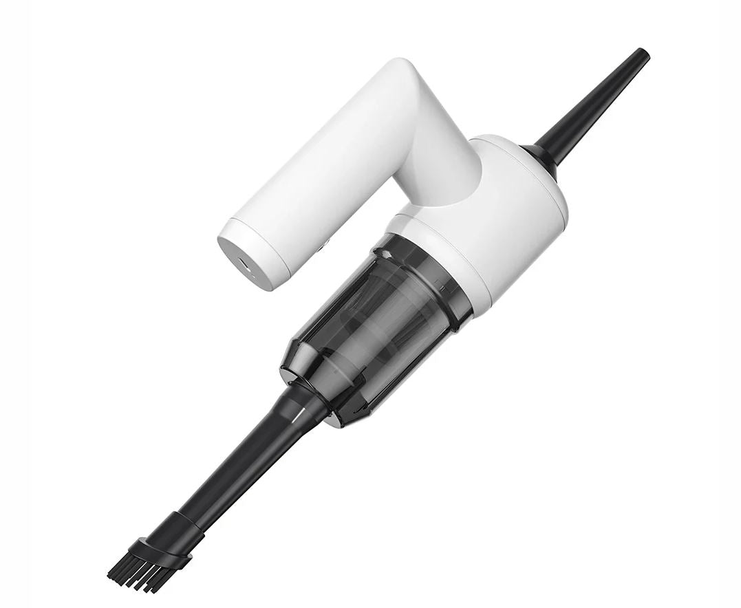 Aspirapolvere Portatile 5 in 1 Wireless Telescopico 5000Pa – Lavavetri, Raschietto, Striscia e Aspirapolvere per Auto e Superfici