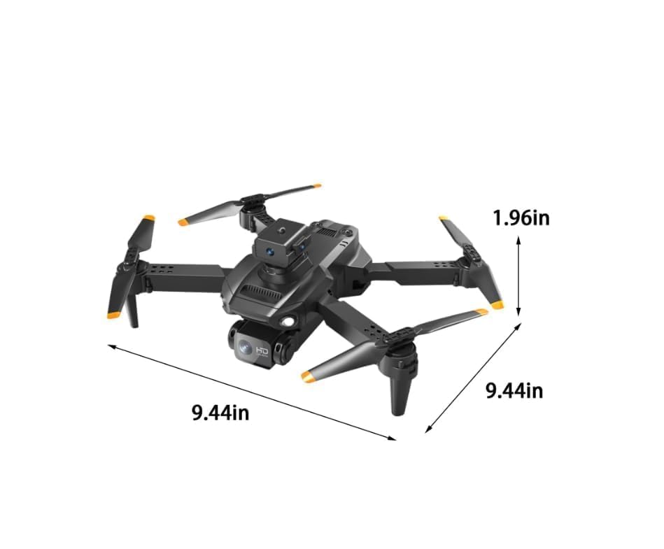 Drone Quadcopter FPV Wi-Fi con Camera HD 1080P, Modalità di Sospensione in Altitudine, Design Pieghevole