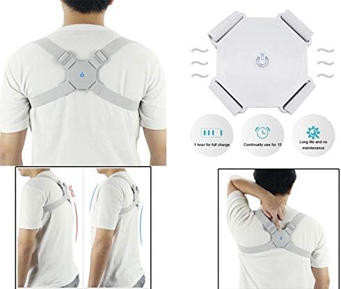 Correttore Posturale Intelligente con Vibrazione – Supporto per una Schiena Sana e Forte