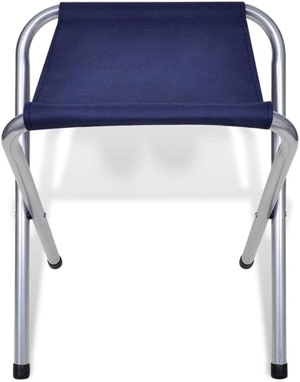 Set Tavolo da Campeggio Pieghevole con 4 Sedie – Altezza Regolabile, Richiudibile a Valigetta, per Esterno e Interno