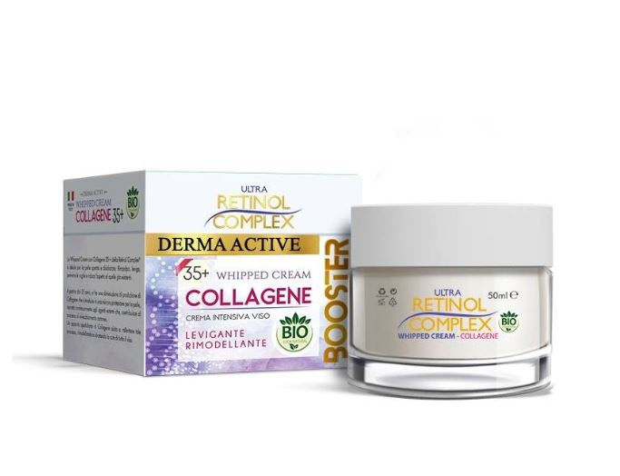 Crema Viso Intensiva al Collagene - Trattamento Levigante per Pelle Spenta e Disidratata (50ml)