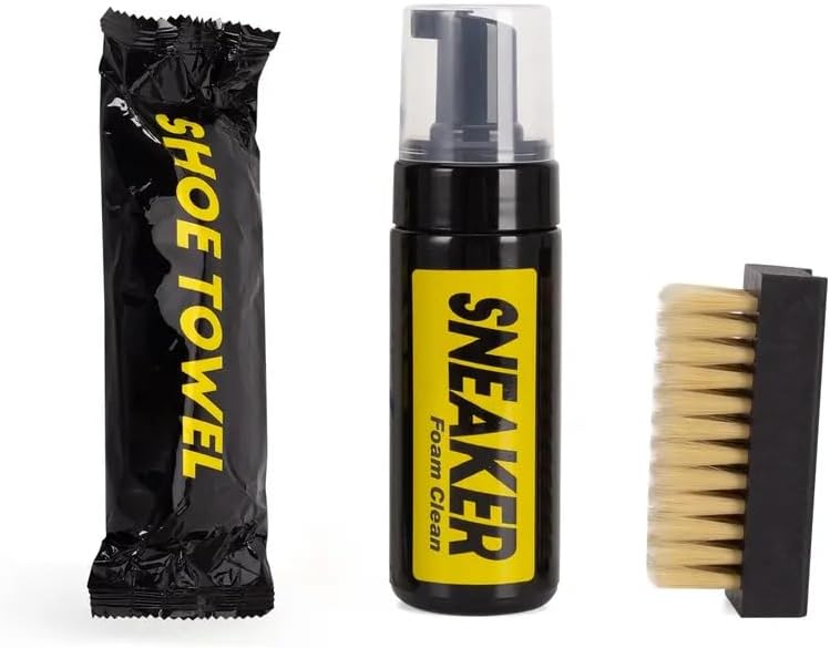 Kit Pulizia Scarpe: Schiuma Detergente Senza Acqua