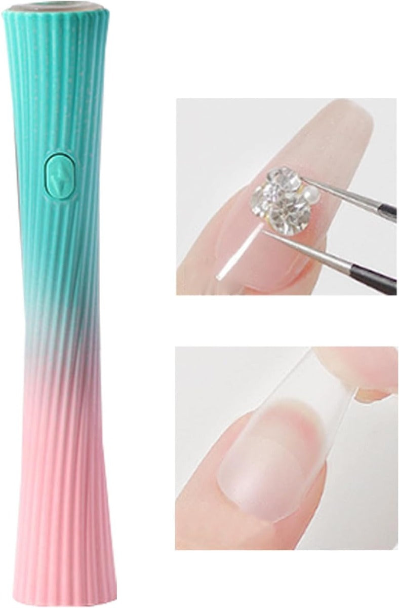 Lampada UV LED per Unghie in Gel – Polimerizzazione Rapida Portatile con Timer e Design Elegante