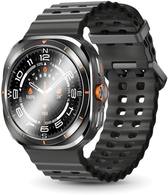 Smart Watch Galaxy Watch Ultra 47mm LTE Titanium  touch 1,43” con chiamate wireless, 100+ modalità sport, meteo, musica, assistente vocale e monitoraggio 24h