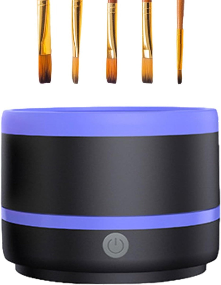 Macchina per la Pulizia dei Pennelli da Trucco con Rotazione 360° e Pulizia Profonda