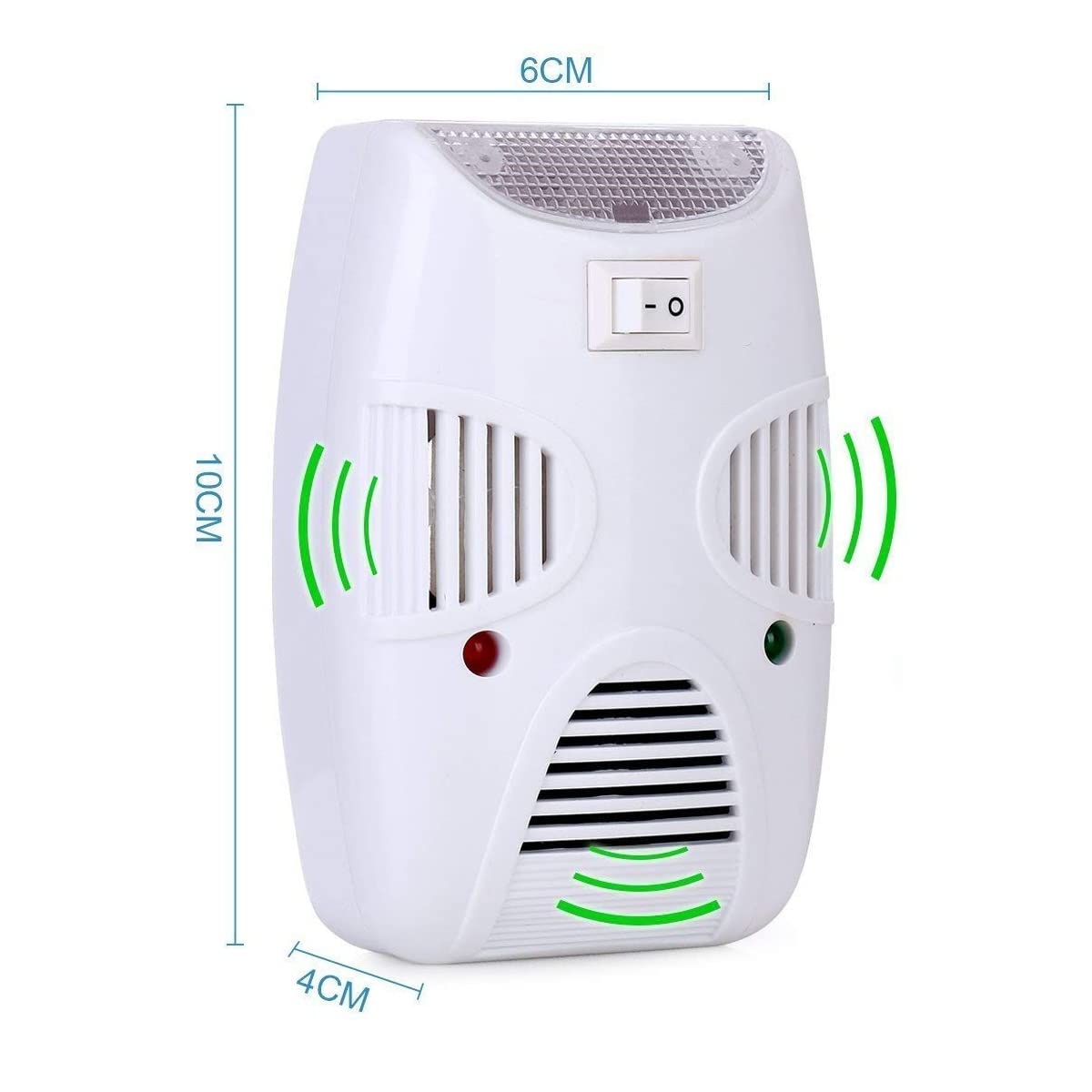 Dispositivo Ultrasuoni Portatile per il Controllo di Insetti, Topi, Zanzare e Parassiti – Sicuro per Casa e Ufficio