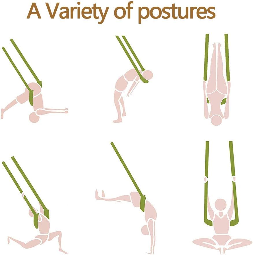 Cintura Yoga Aerea per Inversione e Stretching – Strumento per Esercizi di Flessibilità e Gravità