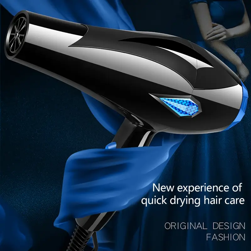 Asciugacapelli Professionale 3800W con Accessori per Styling – Potente e Versatile