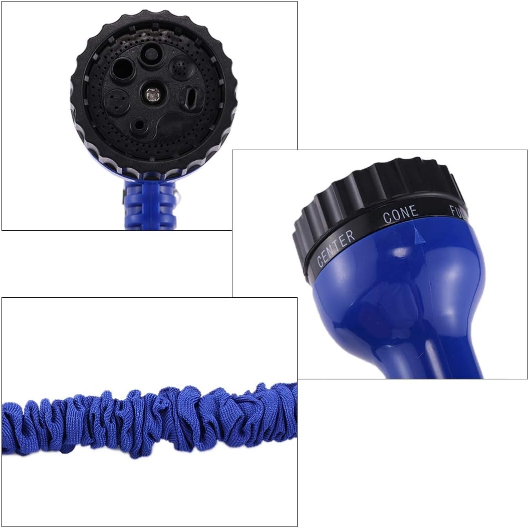 Tubo Estensibile da Giardino 30 Metri con Pistola a 7 Getti – Leggero, Compatto e Multifunzione