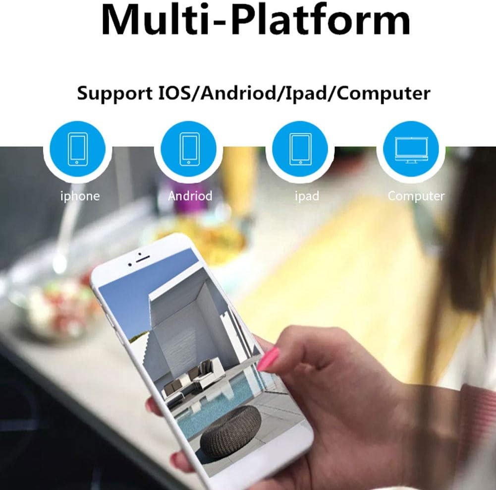 Telecamera di Sorveglianza Wireless Esterno con Alimentazione Solare, 4MP, Visione Notturna a Colori e Rilevamento Movimento PIR