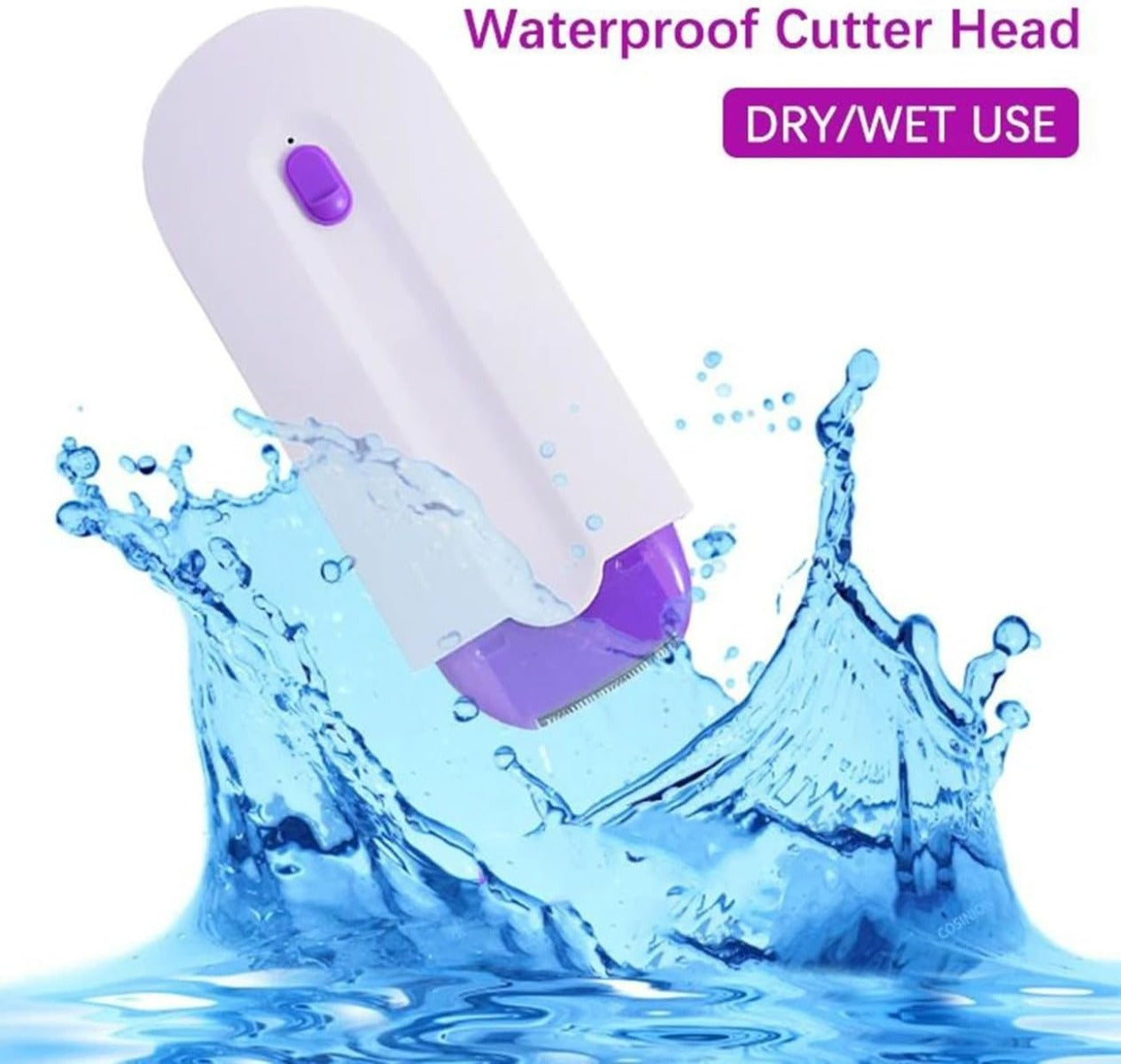 Epilatore Elettrico Ricaricabile per Donna – Rimozione Peli Indolore e Impermeabile