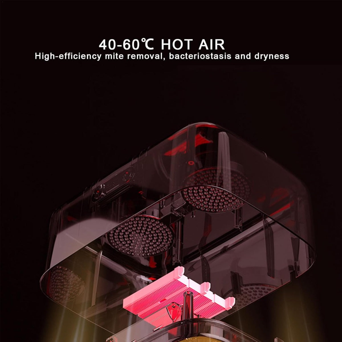 Asciugatrice Elettrica Portatile Pieghevole - Compatta e a Risparmio Energetico con Timer