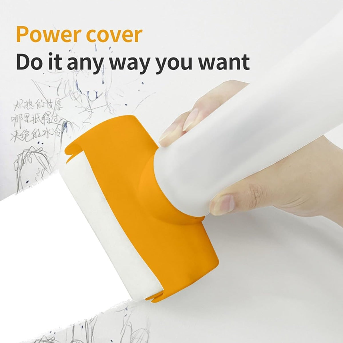 Rullo Pittura Kit di Riparazione per Pareti – Strumento Multiuso per Fissaggio, Verniciatura e Rattoppo con Pennello Incluso