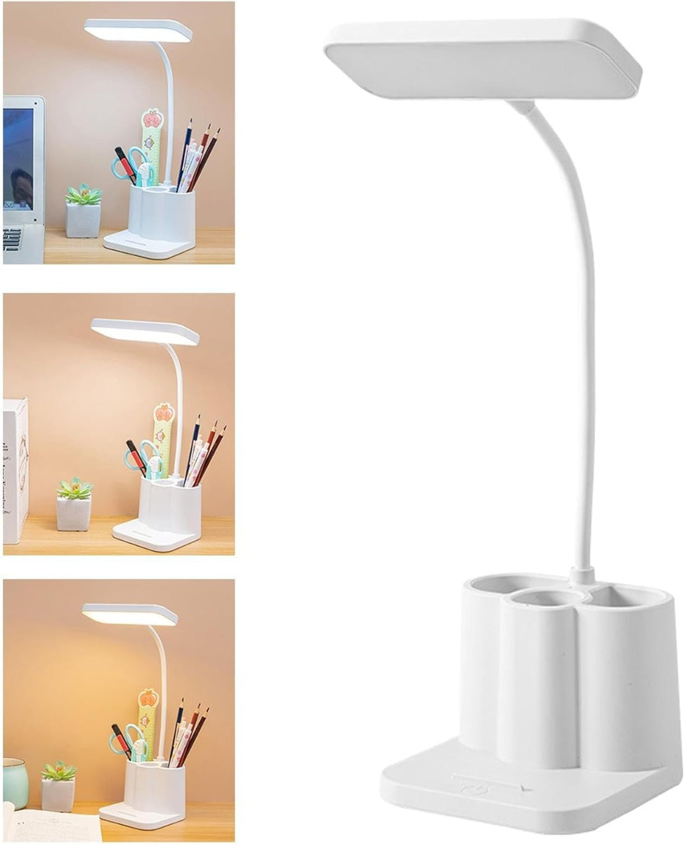 Lampada da tavolo a led ricaricabile con 3 modalità di illuminazione