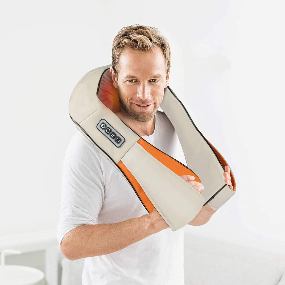 Massaggiatore Cervicale e Schiena con Funzione Shiatsu e Riscaldamento