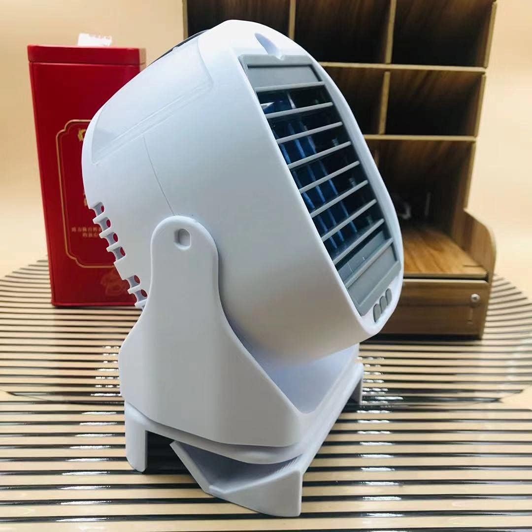 Mini Condizionatore Portatile 2in1 con Ventilatore Raffrescante e Umidificatore – Rotazione a 360°