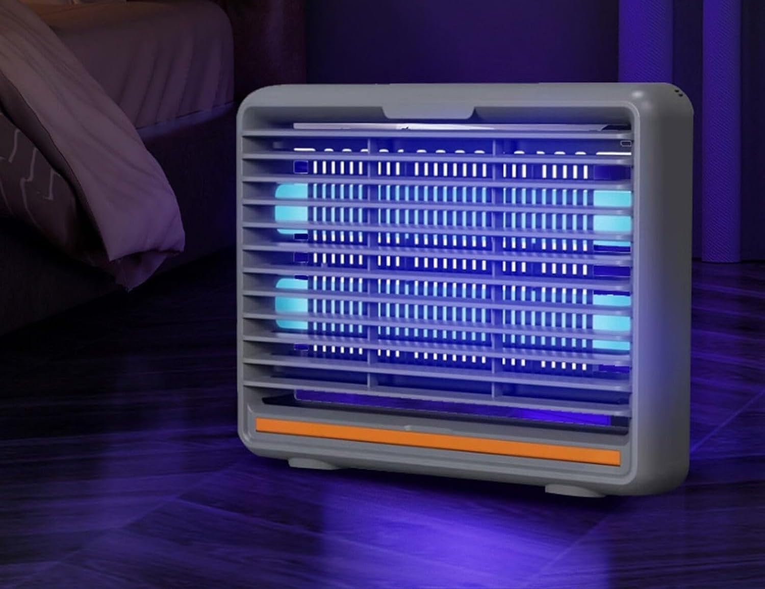 Lampada Antizanzare Elettrica – Zanzariera da Interno Portatile, Silenziosa ed Efficace (10W)