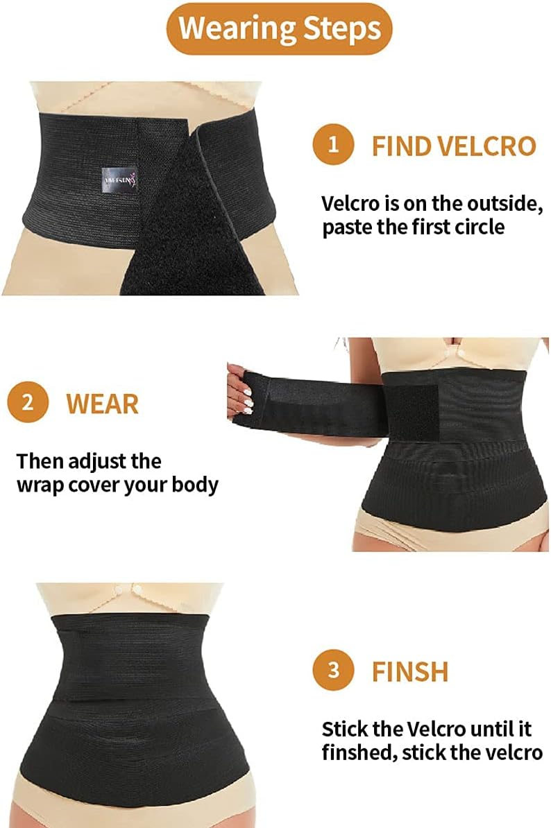 Nastro per Allenatore in Vita Invisibile per Donna, Fascia Regolabile per Perdita di Peso e Modellamento Corpo, Cintura Snellente per Pancia