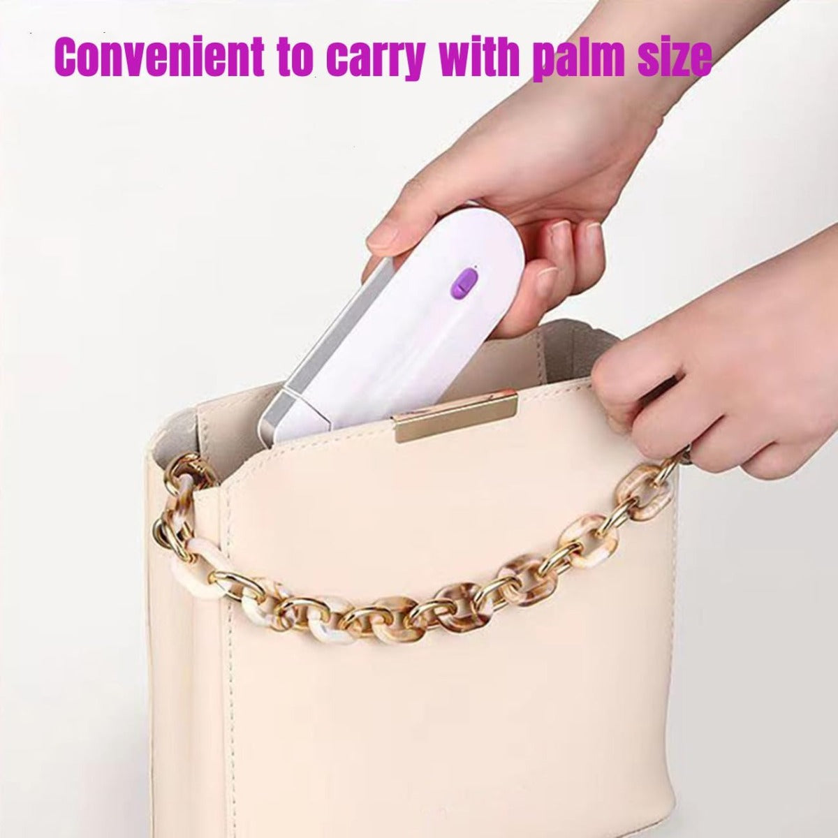 Epilatore Elettrico Ricaricabile per Donna – Rimozione Peli Indolore e Impermeabile