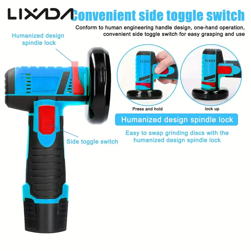 Mini flex smerigliatrice a batteria portatile litio Versatile e Compatto