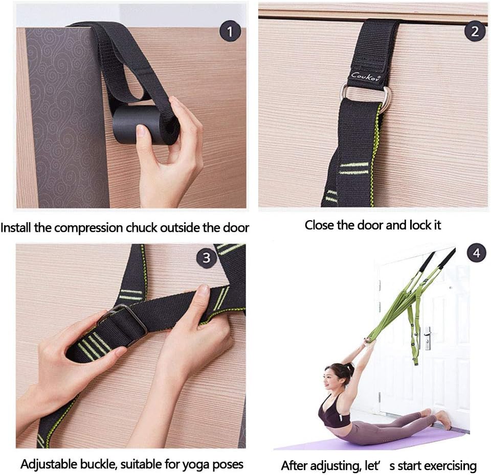 Cintura Yoga Aerea per Inversione e Stretching – Strumento per Esercizi di Flessibilità e Gravità