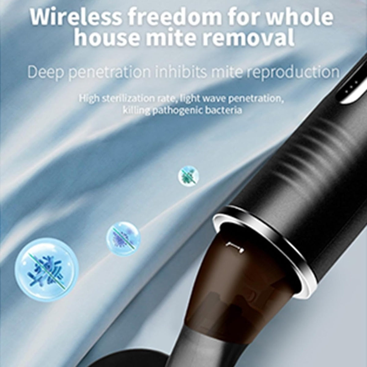 Aspirapolvere Portatile Senza Fili – Alta Potenza e Forte Aspirazione