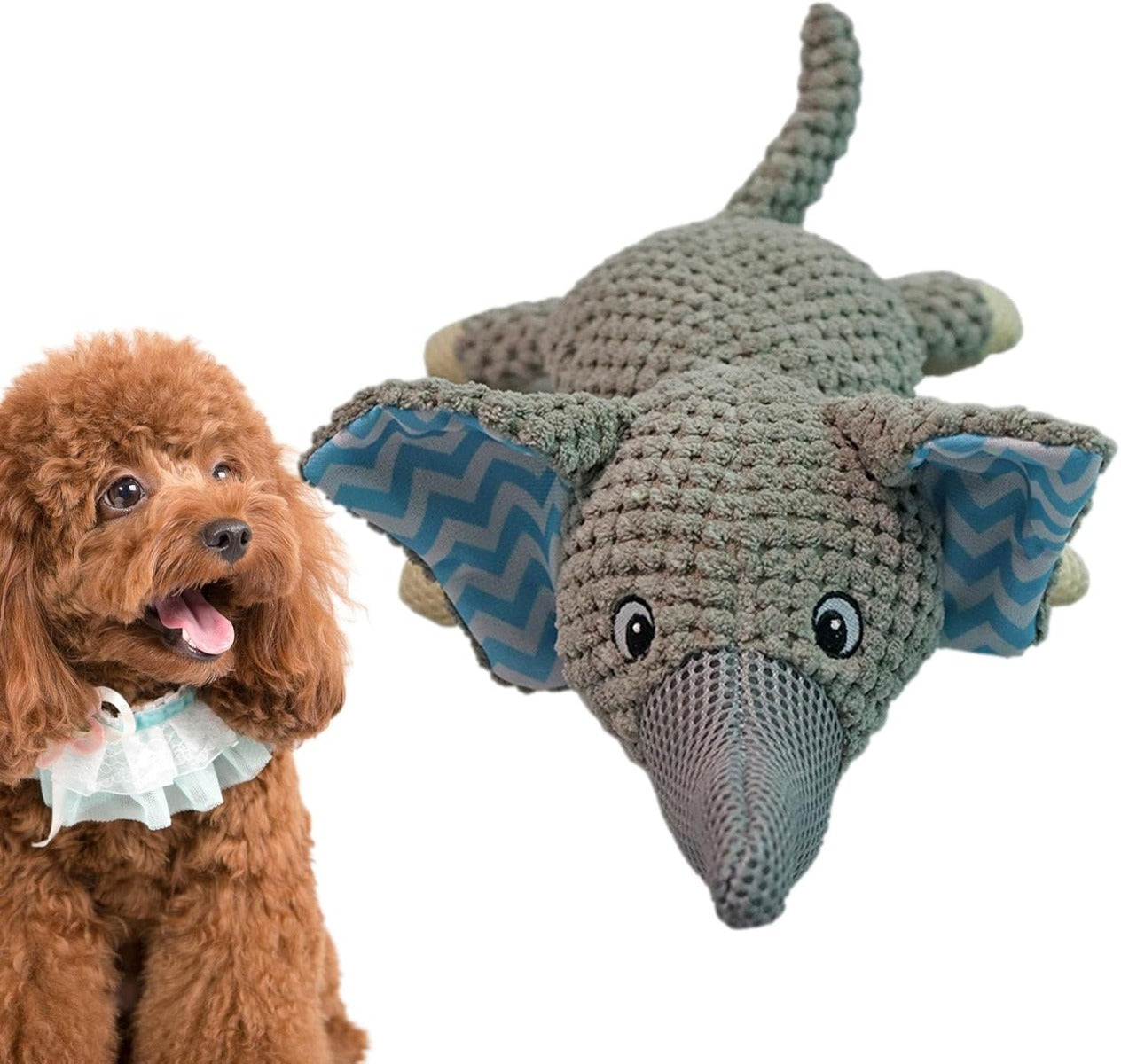 Giocattolo Morbido da Masticare per Cani – Con Suono e Design a Forma di Animale