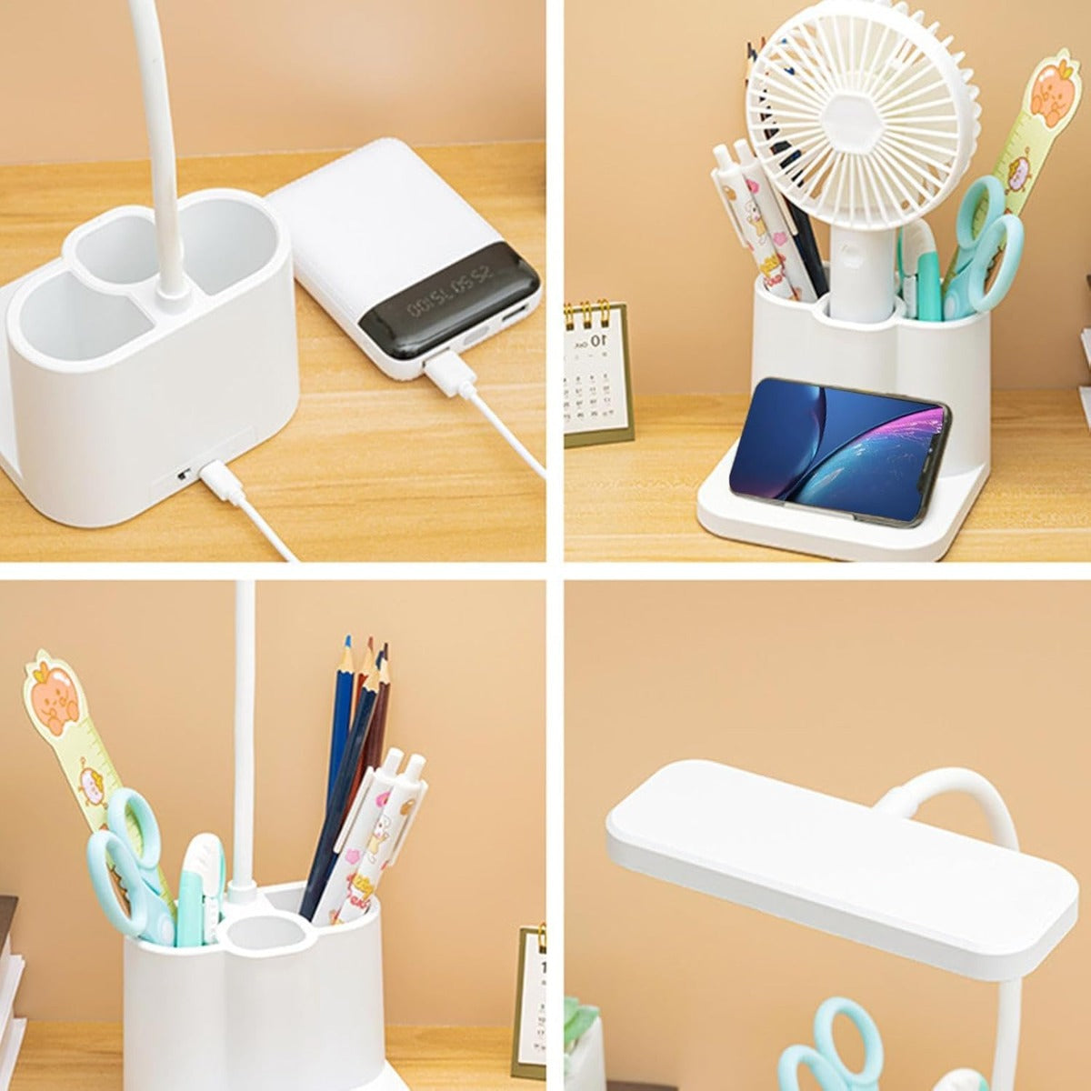 Lampada da tavolo a led ricaricabile con 3 modalità di illuminazione