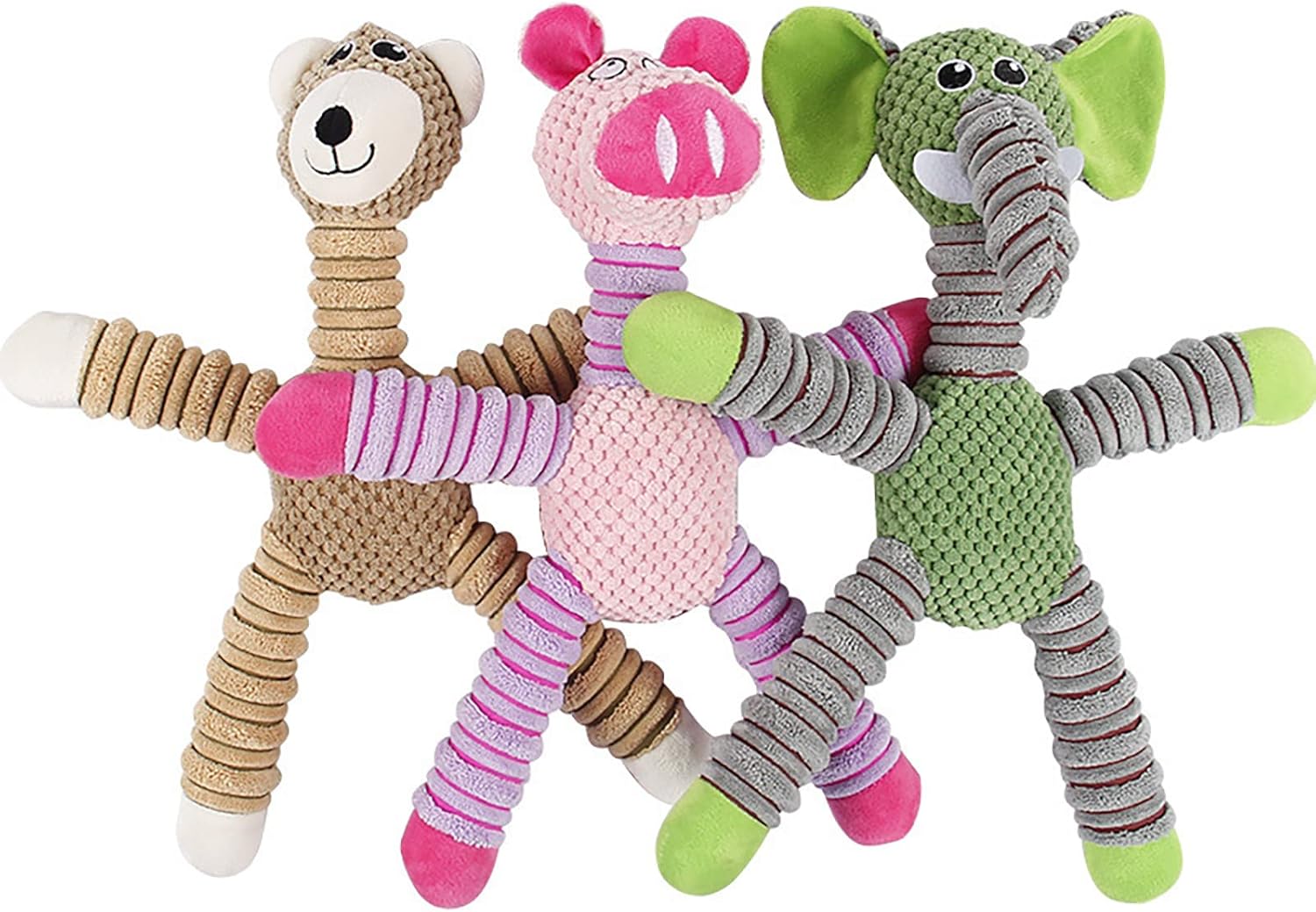 Giocattolo in Peluche per Cani – Morbido e Resistente al Morso con Suono