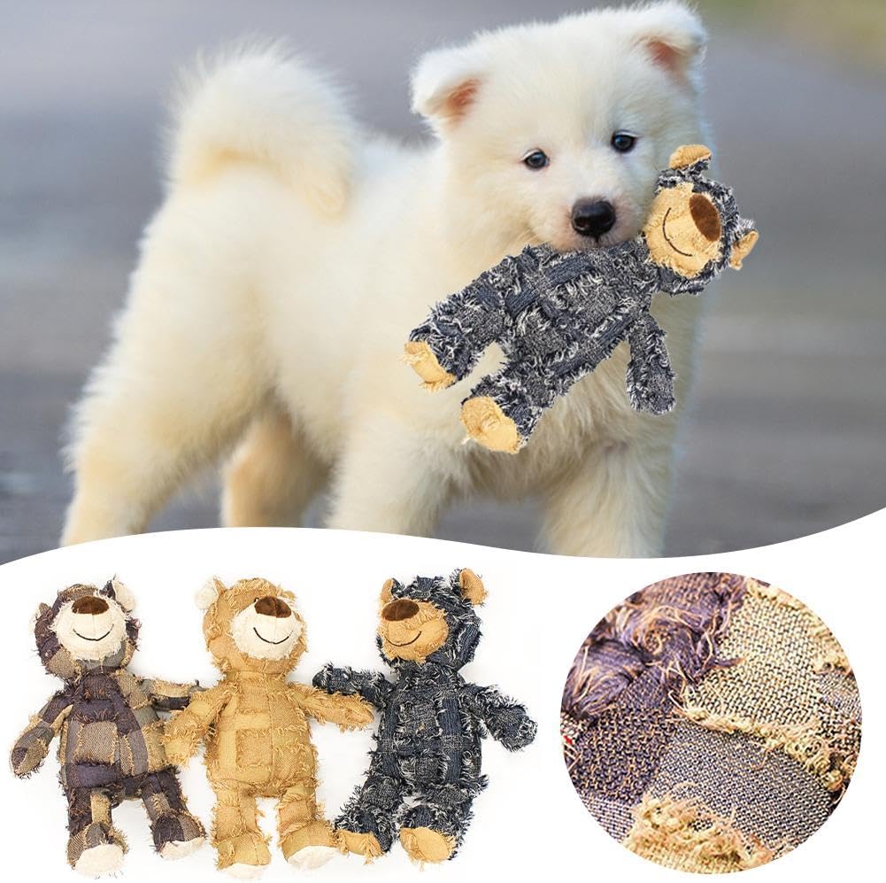 Giocattolo Interattivo per Cani – Peluche da Masticare con Suono a Forma di Animale