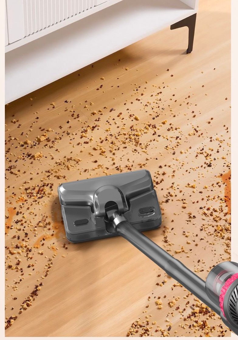 Aspirapolvere Senza Fili 4 in 1 con Sterilizzazione UV-C e Serbatoio per l'Acqua – Potente, Leggero e Silenzioso per una Pulizia Profonda e Sana