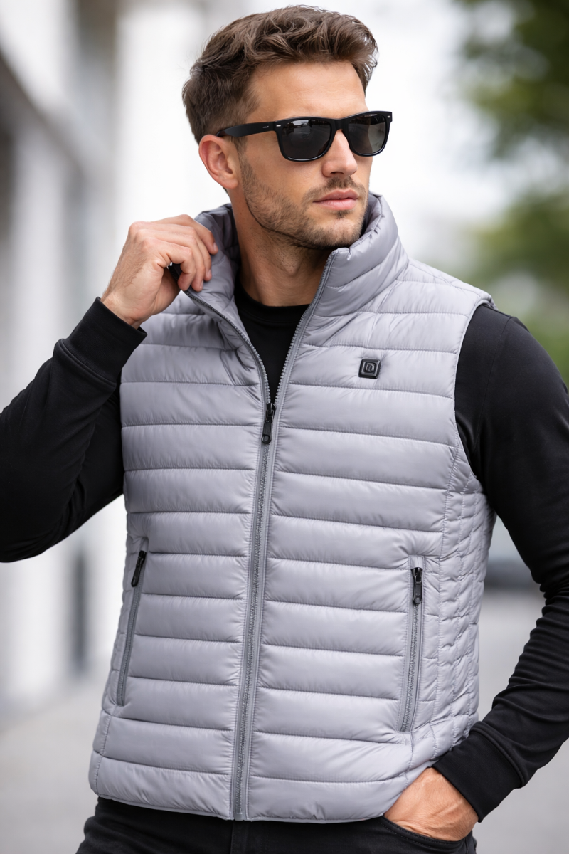 Gilet Riscaldante USB con Pad Riscaldanti Incorporati- Ideale per Attività Invernali come Caccia, Campeggio, Escursionismo, Sci