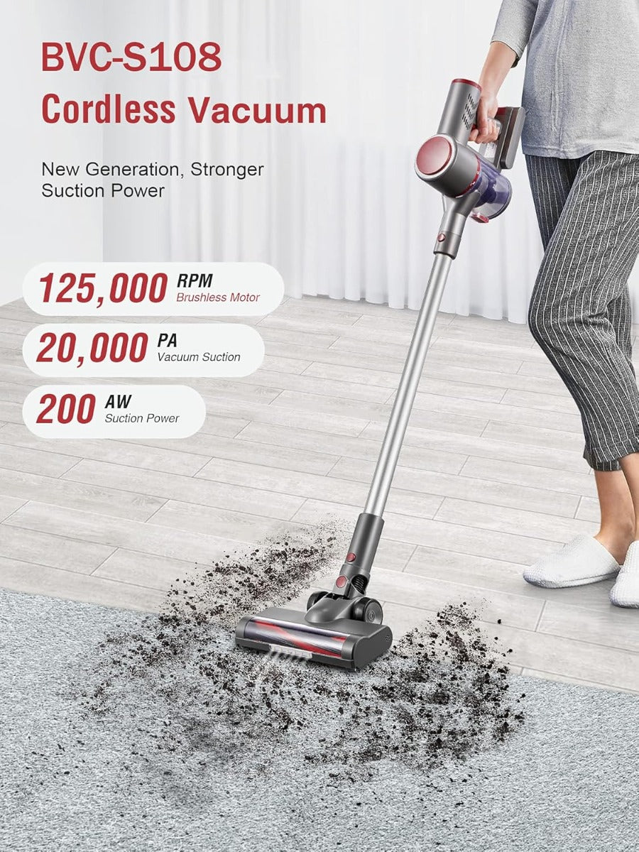 Aspirapolvere Senza Fili 3 in 1 3 velocità batteria ricaricabile 2200mAh