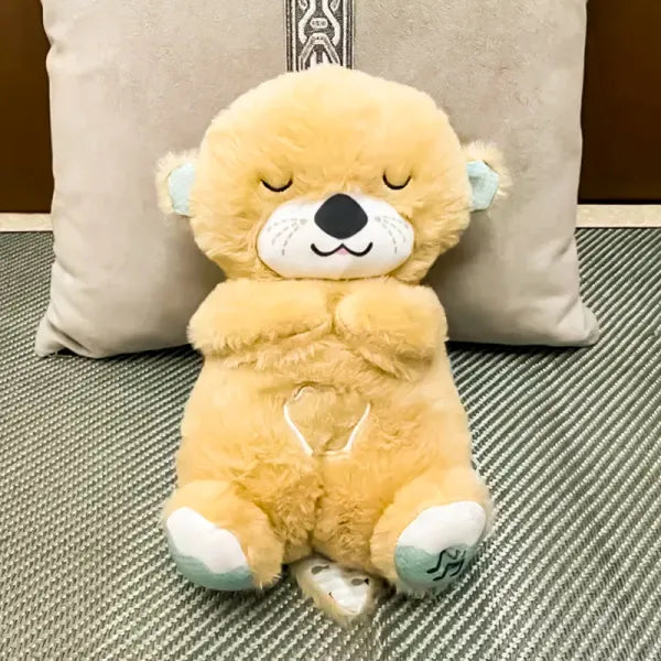 Lontra Teddy -  il Peluche che respira con luci e musica