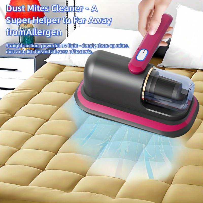 Aspirapolvere usb ricaricabile rimozione acari per vestiti materassi cuscini