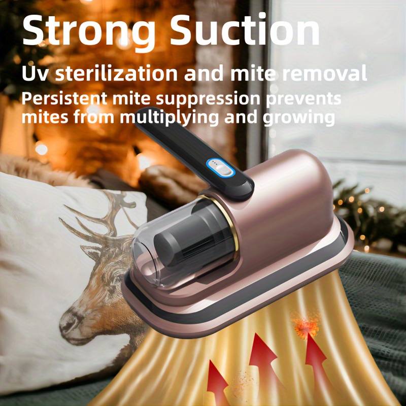Aspirapolvere usb ricaricabile rimozione acari per vestiti materassi cuscini