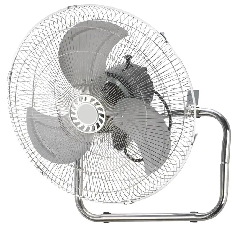 Ventilatore a Piantana 3in1 65W – Ø50 cm con 5 Pale in Alluminio, Oscillante, Installazione da Tavolo o a Muro