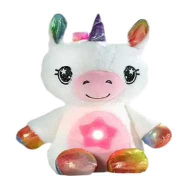 Puppy Light unicorno Peluche Luminoso trasforma la tua stanza in un cielo notturno stellato luminoso musicale