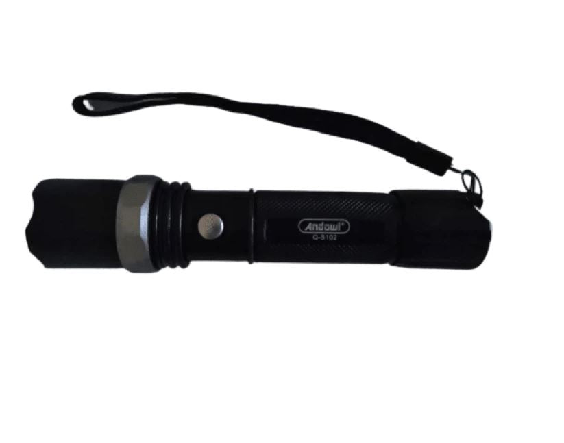 Torcia LED Ricaricabile, Regolabile, 1000 Lumen, Multifunzione, Torcia per Lavori, Campeggio ed Emergenze