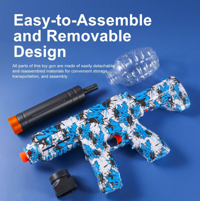 Pistola Giocattolo Elettrica M416 – Spara-Palline Ricaricabile per Giochi di Squadra all’Aperto