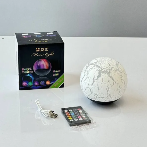 Palla Musicale con Altoparlante – Illuminazione e Musica in un Unico Dispositivo