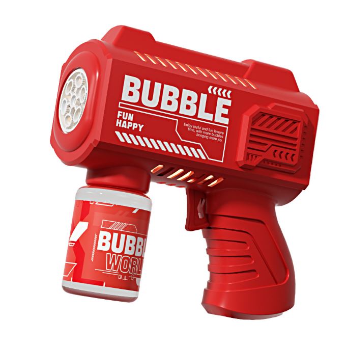 Pistola Sparabolle Portatile per Bambini, Design Colorato e Facile da Usare –